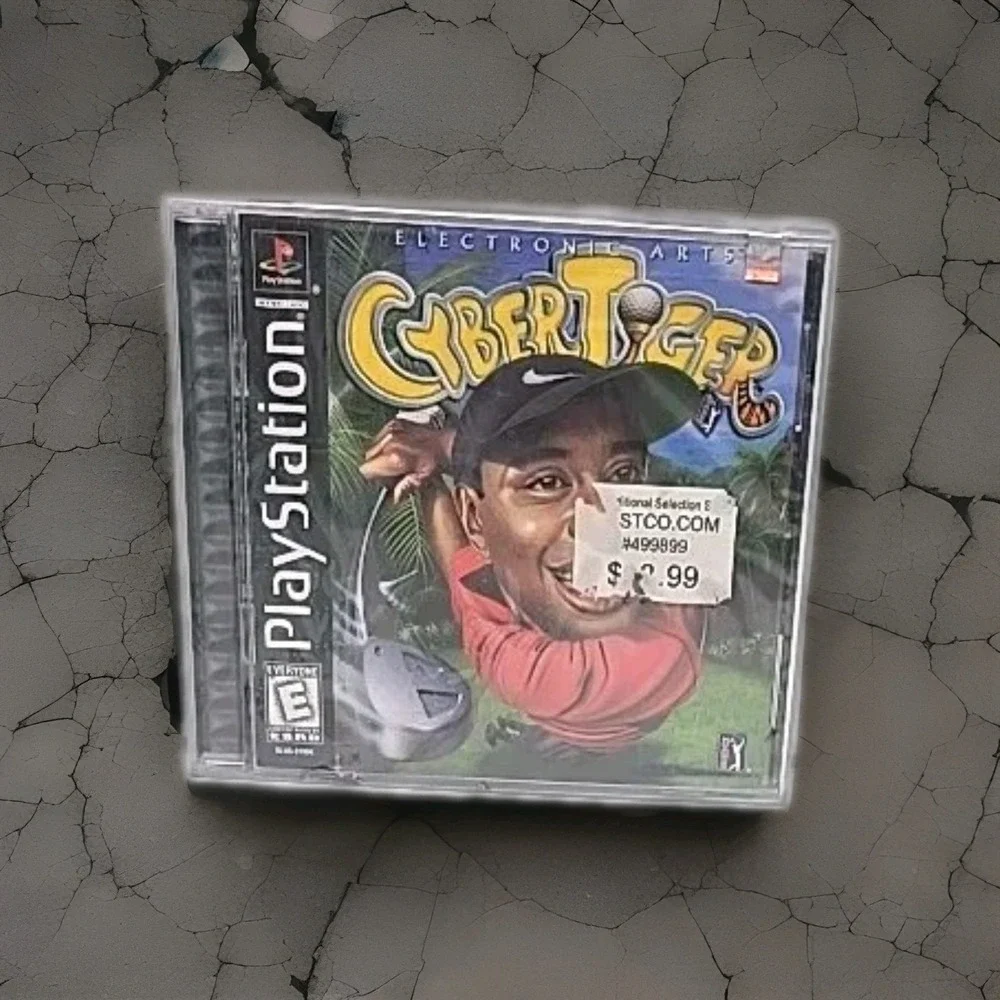 SEALED CyberTiger (Sony PlayStation 1, 1999) Nintendo‎